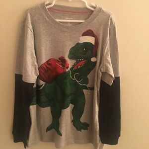 Boys T-Rex Long sleeve Tshirt